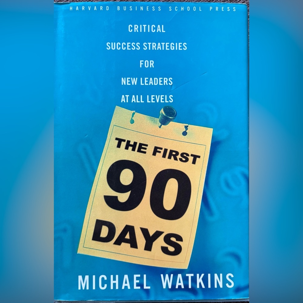 Business Leadership book by Micheal Watkins